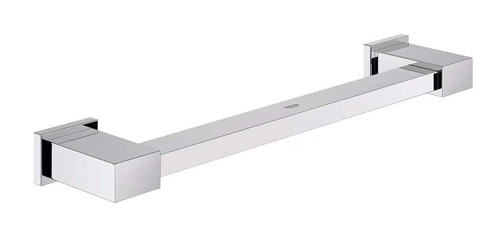 Grohe 40514001 Essentials Cube 12 In. Grab Bar, Starlight Chrome114